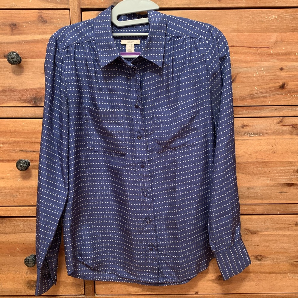 J. Crew silk blouse